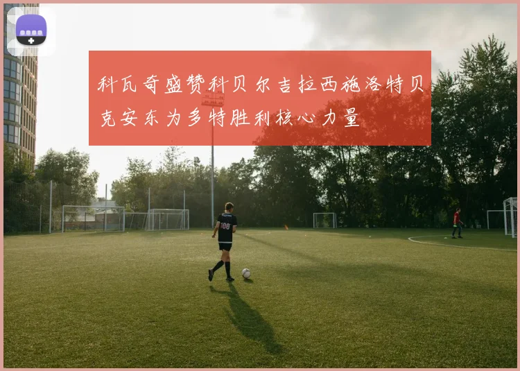 科瓦奇盛赞科贝尔吉拉西施洛特贝克安东为多特胜利核心力量